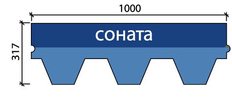 Форма нарезки Соната